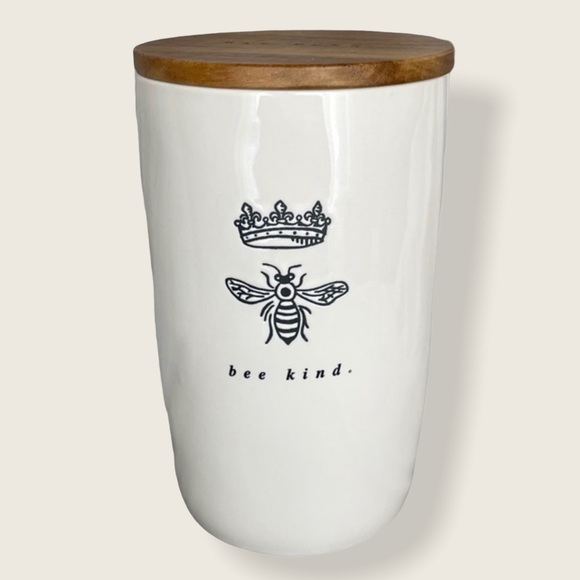Rae Dunn Kitchen New Rae Dunn Crown Bee Kind Cellar Canister Poshmark
